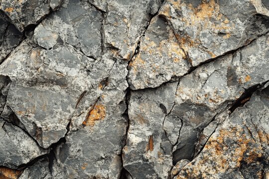 Crushed Granite Background - Closeup of Decomposed Stone Rock Texture