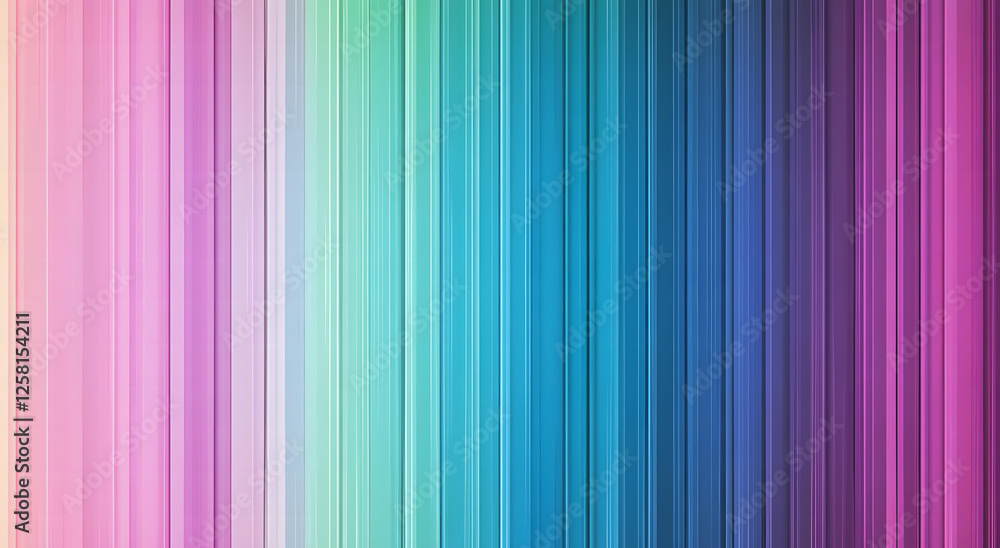 Poster abstract colorful vertical stripes background image with pastel rainbow hues and gradient transition
