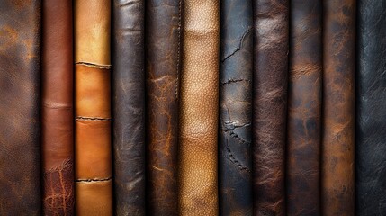 Leather Textures - Rich leather textures in various finishes, ideal for luxury design, product branding, and vintage-inspired artistic projects.