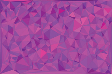 Fototapeta premium abstract background with triangles. Abstract Purple Low Poly Background