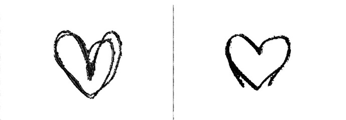 A minimalist one-line heart drawing symbolizing love, crafted as a continuous hand-drawn sketch on a white background