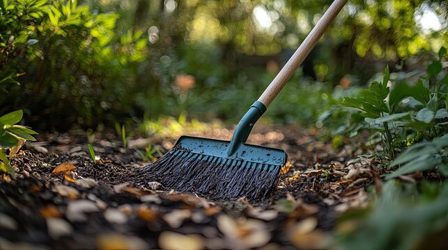 Spring Clean-up - Fresh spring clean-up imagery, capturing the joy of tidying up gardens and homes to welcome the new season with a clean slate.