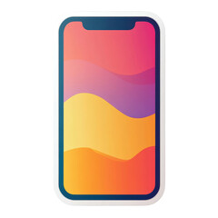Colorful Abstract Mobile Phone Design