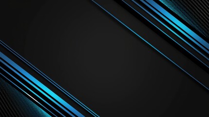 Diagonal grids on a Blue background, minimalist design banner template with white space for text. Suitable for dynamic and modern presentations, websites, and digital designs.