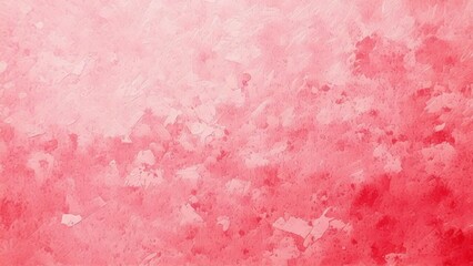 Fototapeta premium 淡い手描きの水彩風の素材 背景素材 赤 ピンク 背景素材 16:9サイズ AI生成素材