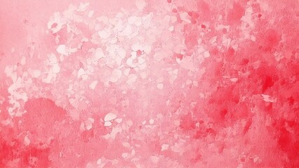 淡い手描きの水彩風の素材 背景素材 赤 ピンク 背景素材 16:9サイズ AI生成素材