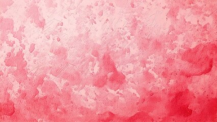 淡い手描きの水彩風の素材 背景素材 赤 ピンク 背景素材 16:9サイズ AI生成素材