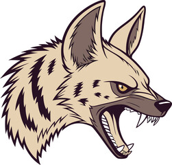 Fototapeta premium red fox vector illustration