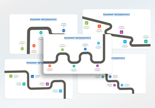 Road map Infographic Template