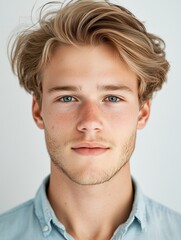 Front-facing portrait