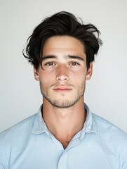 Front-facing portrait