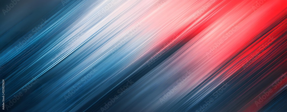 Poster abstract diagonal lines red blue gradient background image