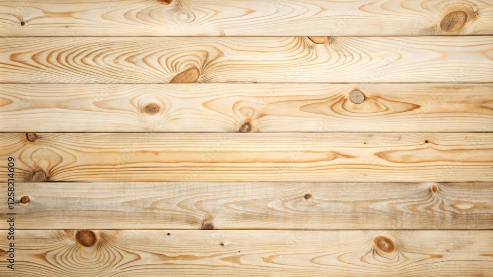 Aufkleber light wood planks with natural grain and knots, creating a warm and textured background