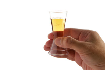 Jigger Measure Acrylic, instrument for measuring cup
