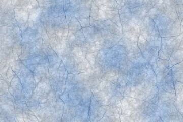 Fototapeta premium Abstract blue and gray marbled texture with intricate veins