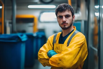 Portrait Of A Male Janitor, 