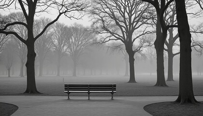 Solitary Reflections in a Deserted Park