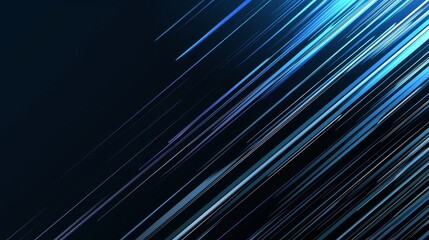 Diagonal Lines on Blue Background for Design, Banner Template, Abstract Diagonal Lines Wallpaper with Copy Space, Minimalist Diagonal Pattern Wallpaper