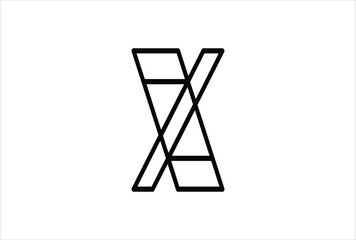 Elegant Letter X logo Vector Template Initial Letter X Logo Design. Creative And Modern X logo