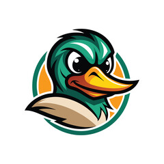 duck head vector illustration