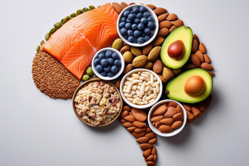 Foods that are good for mental activity, brain function and cognitive abilities