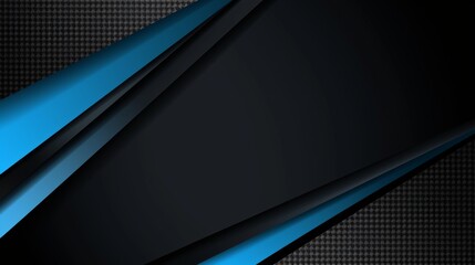 Geometric Abstraction on Blue Background for Design, Banner Template, Minimalist Abstract Wallpaper with Copy Space, Simple Geometric Modern Wallpaper for Text Placement and Creative Use