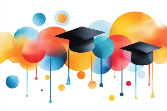 A colorful vector infographic explaining different academic support programs to boost retention