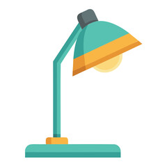 Table Lamp Icons Vector High-Quality Illustration Isolated on Transparent Background