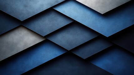 Intersecting Lines on Blue Background for Design, Banner Template, Minimalist Abstract Wallpaper with Copy Space, Simple Geometric Modern Wallpaper for Text Placement and Creative Use