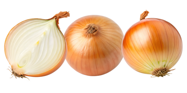 Fresh Onion on White Background, Organic Vegetables, Fresh Onion Design, Healthy Food, PNG Transparent