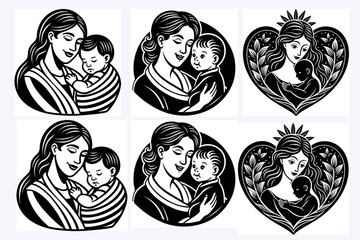 Mother's day  – SVG Design.