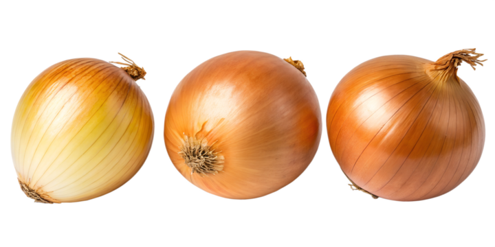 Fresh Onion on White Background, Organic Onion, Healthy Vegetables, Fresh Produce, PNG Transparent