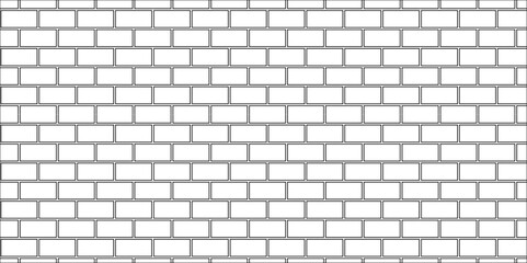 Fototapeta premium Pavement seamless mosaic stone concrete wall surface tiles. subway road, surface vector block rock white brick wall texture background. 