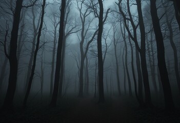 Obraz premium Spooky Woods