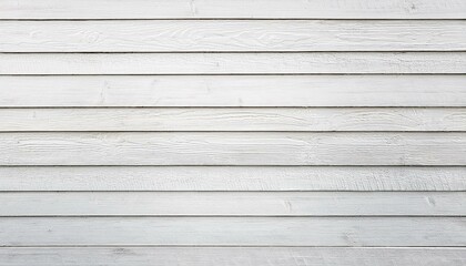 Obraz premium White Shiplap Wood Grain Farmhouse Style Background. Generated image