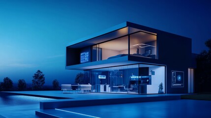 AIdriven smart home laboratory with automated assistants, predictive AI research, and holographic workspace interfaces