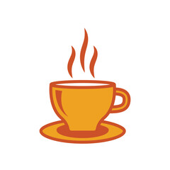 coffee cup full color, icon, flat, sticker label minimalist design for digital and print projects
 Graphic Design Icons Making a Huge Impact on Visual Aesthetics