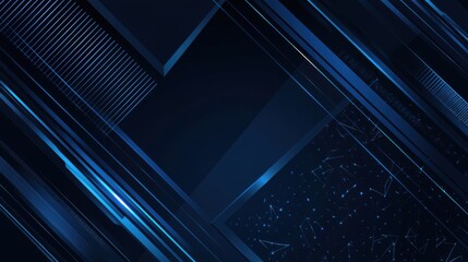 Minimalist abstract elements on Blue background with copy space for design. Ideal for modern banner templates, abstract minimalist wallpaper, simple geometric modern wallpaper.