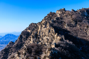 Simatai, a section of the Great Wall of China holding the access to Gubeikou (a strategic pass in ancient times), located in Miyun District, Beijing