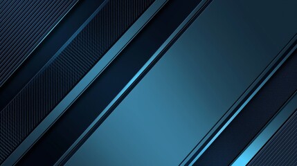 Fototapeta premium Blue Background with Intersecting Lines and Squares for Design Banner Template, Featuring Abstract Minimalist Wallpaper with Copy Space on Blue Background
