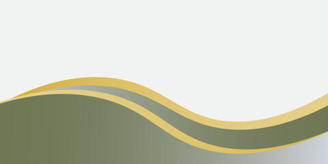 Abstract green sage wavy business style background. Vector illustration. EPS 10