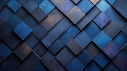 Blue Background with Minimal Repeating Patterns and Central White Space for Text. Featuring Simple Geometric Wallpaper Ideal for Creating Stylish Banner Templates and Clean Visual Designs.