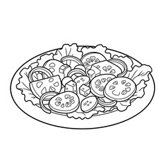 greek salad sketch 