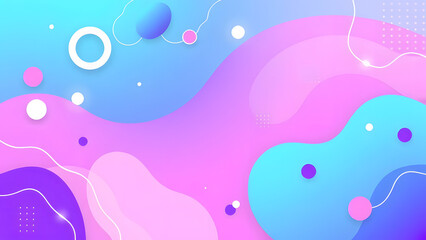 Colorful circles vector design, abstract background illustration