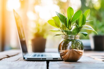 A finance supervisor analyzing market trends and reviewing investment plans