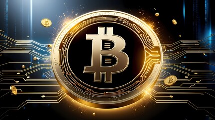 Fototapeta premium Bitcoin