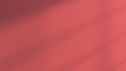 sunset coral orange wall background rough texture textured shadow and light vibrant bright color trend trends of the year 2025 paint painted #F0686C hex code