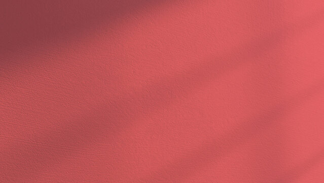 sunset coral orange wall background rough texture textured shadow and light vibrant bright color trend trends of the year 2025 paint painted #F0686C hex code