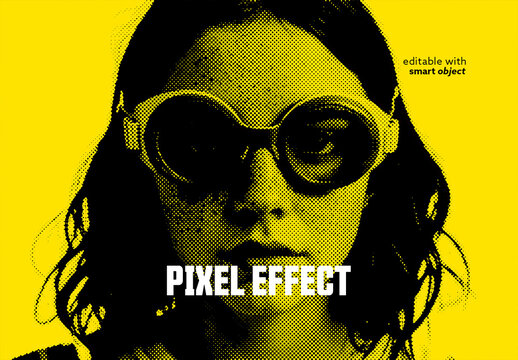Pixel Photo Effect