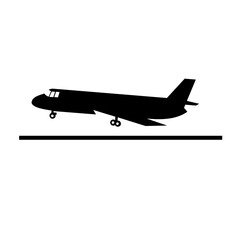 Vehicle transportation black icon pack